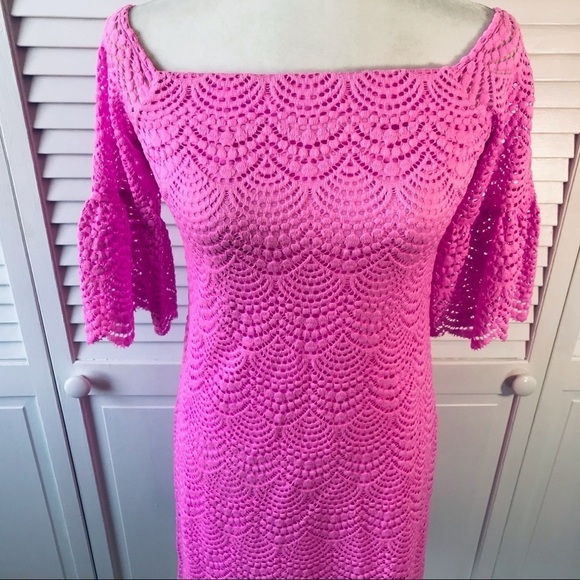 LILLY PULITZER Lilac Rose Lexa Dress Size XS - Picture 8 of 11
